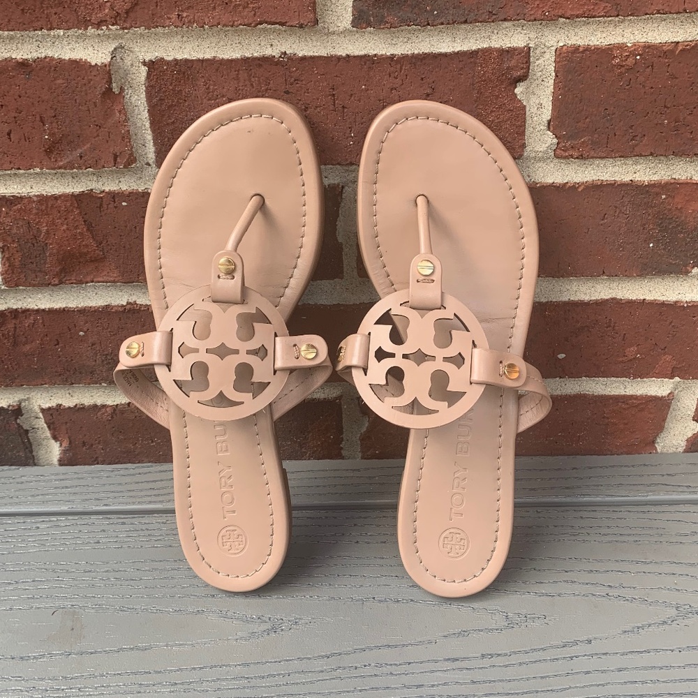 Tory Burch Miller Sandals in Light Make-up